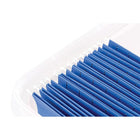 Bankers Box Heavy-duty Letter/Legal Plastic File Storage Box-Modular design offers easy stackability