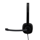 Logitech H151 Computer Headset, Black (981-000587)-Enjoy a comfortable, light-weight headband that gives you just the right fit