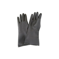 Zenith Safety Heavyweight Gloves, Size Large/9, 18" L, Rubber Latex, 30 mil - 12 Pack-Cuff Style Beaded