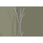 Monarch Specialties 2061 Coat Rack - Hammered Silver Metal-Made from hammered metal in a silver finish and featuring a distinctive tree branch-like shape for a contemporary look