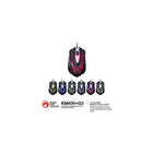 Marvo Tech - Clavier et souris à rétroéclairage DEL KM400-Clavier à 114 touches, souris 6D