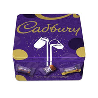 Cadbury UK Mixed Chunks Tin - 396g-This tin contains chunks of Cadbury Dairy Milk, Cadbury Dairy Milk Caramel and Cadbury Dairy milk whole nut!