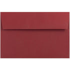 JAM Paper A9 Invitation Envelopes, 5.75 x 8.75, Dark Red, 100 Pack (31511321g)-Dark red