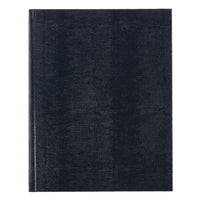 Livre de notes exécutif de Blueline - 10-3/4 x 8-1/2po - Bleu - 150 Pages (75 Feuilles)-Papier blanc