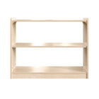 Flash Furniture - Unite de rangement ouverte Bright Beginnings de qualite commerciale pour la salle de classe en bois,2 etageres-Les bords arrondis previennent les ecorchures en cas de contact accidentel