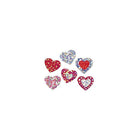 Trend Enterprises Sparkle Stickers, Shimmering Hearts, 864 Pack-Add pizzazz to name tags, report cards, party invitations and homework assignments