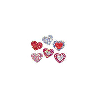 Trend Enterprises Sparkle Stickers, Shimmering Hearts, 864 Pack-Add pizzazz to name tags, report cards, party invitations and homework assignments