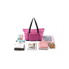 PACK N FOLD 51111 Foldable Lightweight Water-Resistant Tote Bag, Hotpink-5