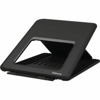 Fellowes Breyta Laptop Stand - Black-12 height adjustments with unique front lift to provide additional height for ergonomic viewing comfort.