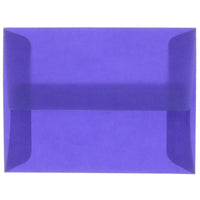 JAM Paper Enveloppes livret en vélin translucide avec fermeture gommée, 6 x 9 1/2 po, doré, 100/pqt-Doré