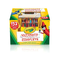 Crayola Ultimate Crayon Collection, Assorted, 152/Pack-With 152 dazzling colours, the Crayola ultimate crayon collection has all the shades kids need to make vibrant, full-colour artwork