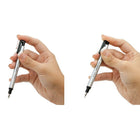 Tombow MONO Zero Round Eraser & Refill-Push button advance