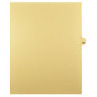 Mark Maker Legal Tabs - Letter Size - Buff - 1/25th cut - 25 tabs per package - 5 packages Pack - Number 161-Buff Single Tabs