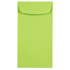 JAM Paper #7 Coin Envelopes, 3 1/2 x 6 1/2, Brite Hue Lime Green, 50 Pack-Coin Envelopes