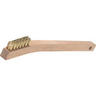 Osborn V-Trim Small Handle Scratch Brushes, Steel, 3 x 7 Wire Rows, 7-7/8" Long - 12 Pack-Brush Length: 1-1/2"