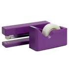 JAM Paper Office & Desk Sets, Stapler Tape Dispenser, Purple (3378PU)-Stapler Size: 6 x 2.5 x 1.125 inches Tape Dispenser Size: 4.5 x 2.5 x 1.75 inches