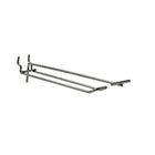 Azar Displays 8" x 0.148" Flip Scan Loop, 50 Pack-Galvanized metal