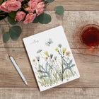 Studio Oh! Wildflowers Medium Coptic-Bound Journal - 8.63" x 6.50" - Assorted Colours-Embellished with foil stamping