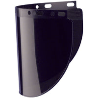 Fibre-Metal High Performance Faceshield, Propionate, Green Tint, Meets Ansi Z87+ - 3 Pack-Height: 8"