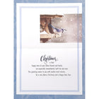 Rosedale - Cartes de souhaits avec enveloppes "Joyeux Noël" Geai bleu - 5-1/2 po x 8 po - Anglais - Paquet de 12-Message extérieur: Joyeux Noël