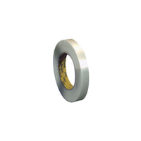 Scotch Reinforced Glass Filament Tape, Tensile Strength of 340 Pounds/Inch Width, 72mm Core, 12mm x 55m-1