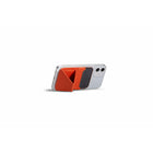 MOFT Snap-On Magnetic MagSafe Compatible Phone Wallet Stand for iPhone - Orange-Premium vegan orange leather