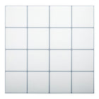 Truu Design Square Peel and Stick Wall Tiles, 10 x 10 inches, White, 6 Pieces-Set: comes in a box of 6 premium quality wall tiles, suitable for smooth and clean surfaces