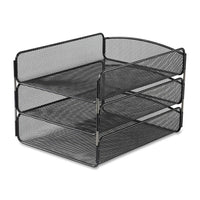 Safco Onyx Triple Tray-This tray organizes your letters while using a minimal amount of space