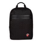 The Rolling Stones Iconic Collection Quilted Backpack - Black-Black, nylon