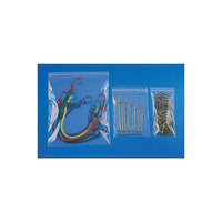 KL Rubber 4-Mil Reclosable Polyethylene Bag, 8" x 12”, 1000 Pack-MIL Thickness: 4-Mil