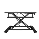 StarTech Large Sit-Stand Desk Converter, 35" (ARMSTSLG)-Supports two monitors (up to 24") or one monitor (up to 30")