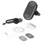 iOttie iTap 2 Wireless Air Vent Mount-2 strong rare earth magnets hold smartphones securely in place
