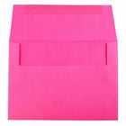 JAM Paper A7 Invitation Envelopes, 5.25 x 7.25, Brite Hue Ultra Fuchsia Pink, 250 Pack (15916H)-Blank interior for personalized message