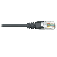 BlueDiamond CAT5e Patch Cable, 25ft Black, (5748)-350Mhz Stranded 4 pair 8 conductor Unshielded Twisted Pair (UTP) cable