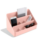 Poppin Desk Organizer - Blush-Made out of sturdy plastic polystyrene with a matte finish
