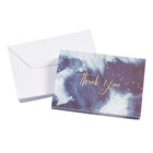 Mara-Mi Thank You Notes - 3.5" x 5" - Indigo Wash - 20 Pack-20 note cards, 20 envelopes