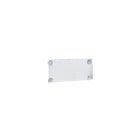 Azar Displays 5.5" x 8.5" Acrylic Sign Holder with Suction Cups, Clear, 2 Pack (106627)-Acrylic