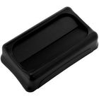 Rubbermaid Slim Jim Lid with Venting Channels - Black-Resin