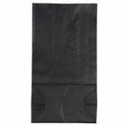 Jam Paper Kraft Lunch Bags - Large - 6" x 11" x 3.5" - Black - 25 Pack-Made out of 100% recycled paper