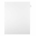 Mark Maker Legal Exhibit Index Tab White Single Tabs, 1/15th Cut, Letter Size, No Holes, Number 2, 25 Pack-White Single Tabs, 1/15th Cut