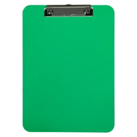 JAM Paper Plastic Clipboards, 9" x 13", Green, 2 Pack (340926880g)-Green