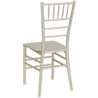 Flash Furniture HERCULES Series Champagne Resin Stacking Chiavari Chair - 2 Pack-Champagne Finish
