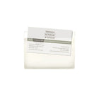 Smead Business Card Size Self-Adhesive Poly Pockets, Clear, 100 Pack-Keeps smaller items safely attached to larger files