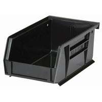 Recycled Stack & Hang Bins, Plastic, Black, 7-3/8" x 4-1/8" x 3" (CF435), 24 Pack-Qty/Pk - 24