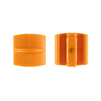 Fiskars Titanium TripleTrack High Profile Replacement Blades - 2 Pack-Fiskars Titanium High Profile TripleTrack Cutting Blades stay sharp longer due to a titanium blade coating that’s 3X harder than steel