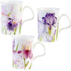 Roy Kirkham Mugs (Set of 6) -  Iris, Lancaster Shape-Mugs