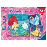 Ravensburger Princesses Adventure - 3 Puzzles-Kids Puzzle
