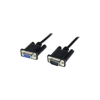 StarTech  Câble Modem Série RS232 DB9, 1M, F/M, noir-Type de câble : Série