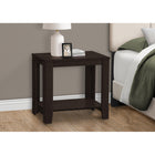Monarch Specialties 3119 Accent Table - Espresso-Two open concept shelving ideally for displaying your favourite pieces or used for storage