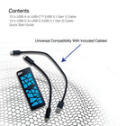Verbatim 1 TB VGX1000 Gaming PCIe NVMe External SSD-Dimensions: 4.61" H x 1.65" W x 0.43" D